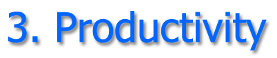 3. Productivity